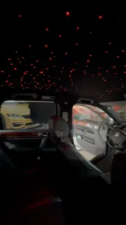 Plafon VW · prezentare video, lumină roșie